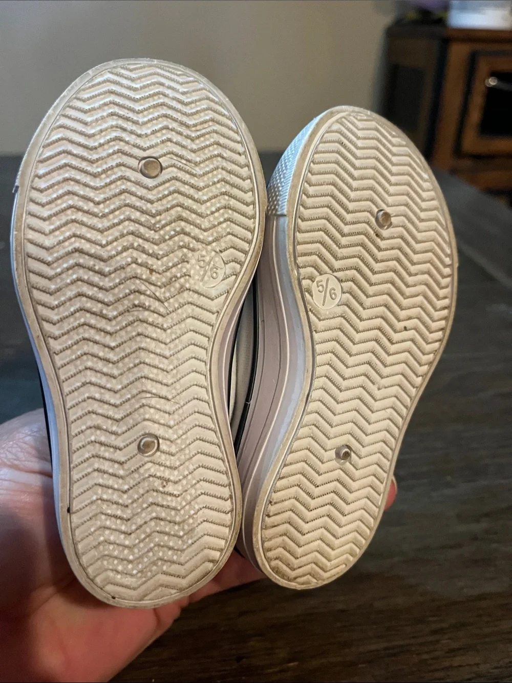Kids White Canvas Sneakers - Casual Slip-On Style